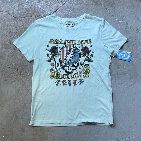 BRAND NEW EMBROIDERED GRATEFUL DEAD TEE - Picture 1 of 3